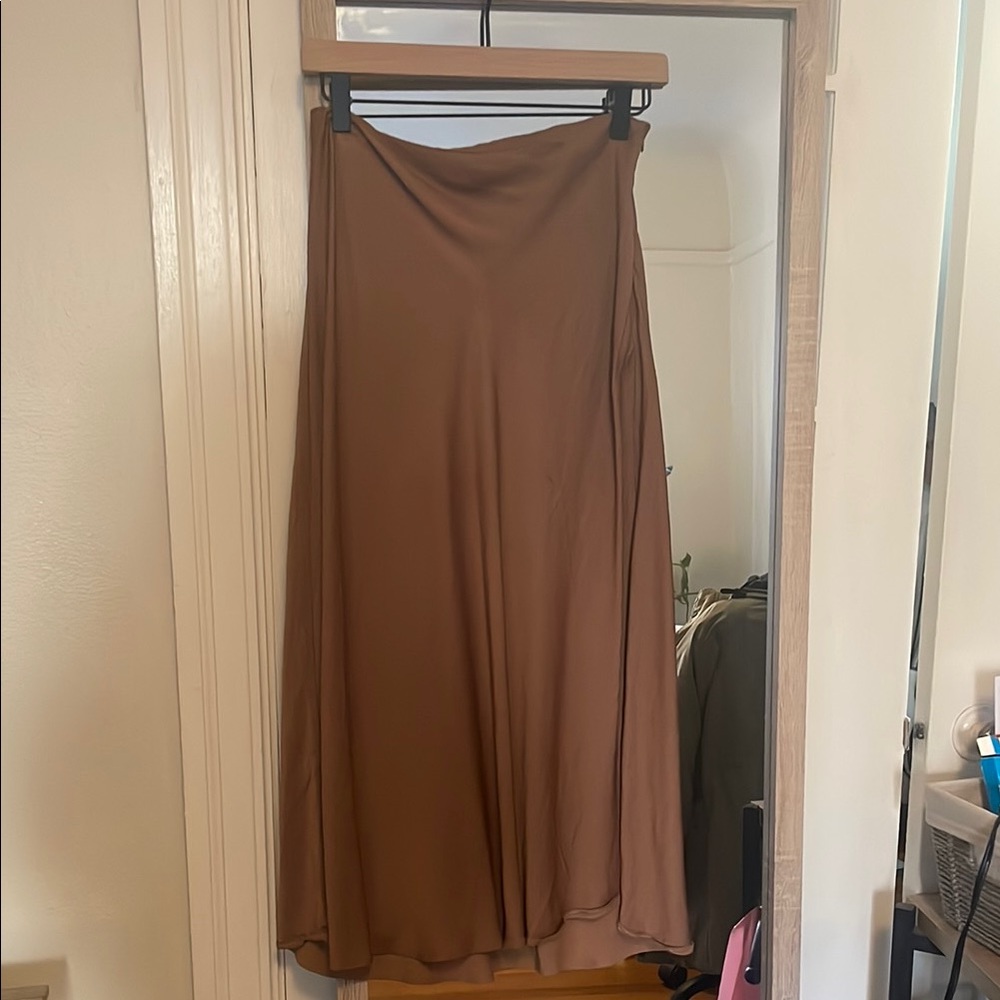 Elegant Brown Women's Skirt